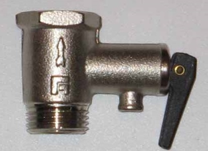Клапан для сброса воды из нагревателя